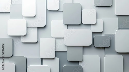 Abstract geometric background with overlapping