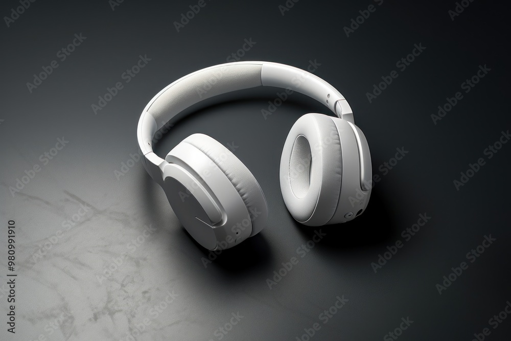 Headphones mockup electronics headset. Headphones mockup electronics headset.