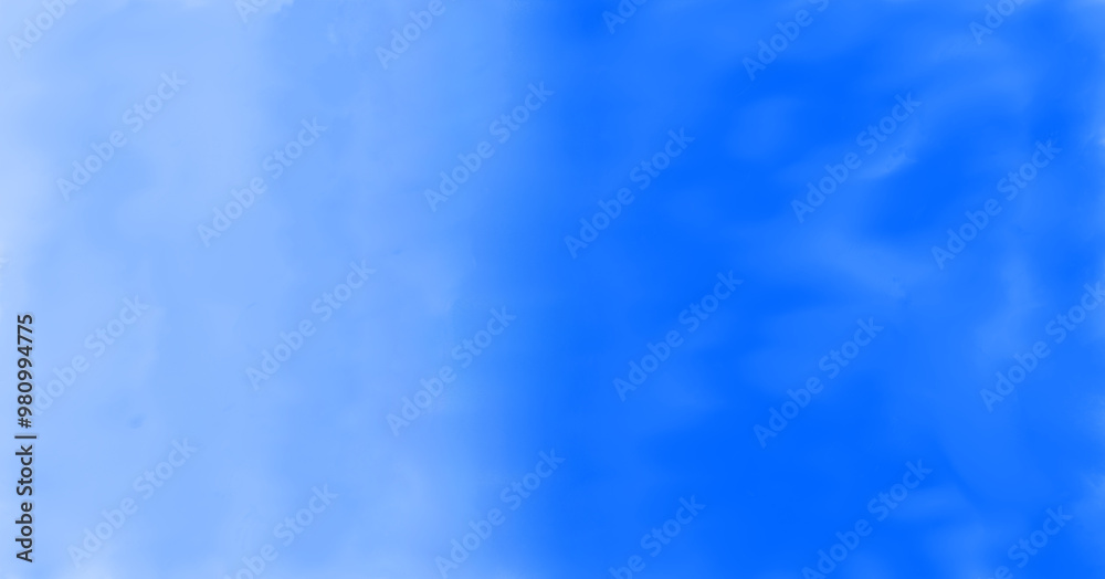 Gradient Blue Watercolor Background Gradient Blue Watercolor Background