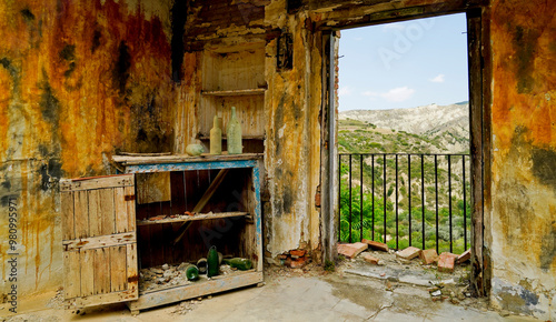 Alianello,borgo fantasma,Matera,Basilicata,Italy photo