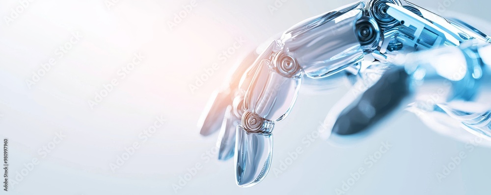 Futuristic Medical Robotics with Abstract Forms and Metallic Colors, Illustrating Surgical Robotics and Advanced Healthcare Technology Futuristic Medical Robotics with Abstract Forms and Metallic Colors, Illustrating Surgical Robotics and Advanced Healthcare Technology