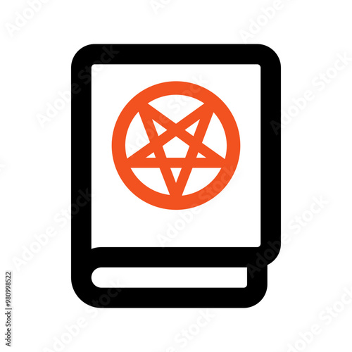 spellbook outline color icon