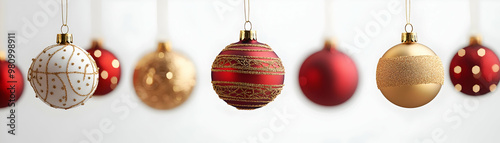 Wallpaper Mural Stunning Vector Illustration of Santa's Floating Christmas Ornament Defying Gravity - Intricate Details & Vibrant Festive Colors on White Background Torontodigital.ca