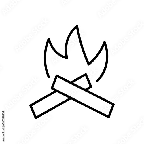 fire line icon