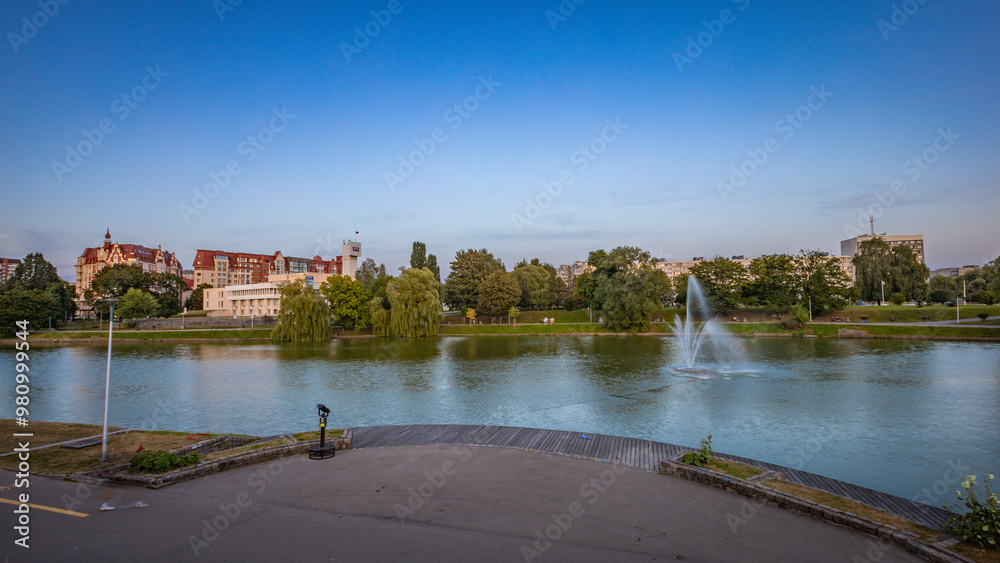 Koenigsberg pond in the evening Koenigsberg pond in the evening