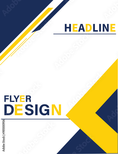 Poster cover book design template with space for photo background, Use for annual report, proposal, portfolio, brochure, flyer, leaflet, catalog, magazine, booklet, Vector template in A4 layout.