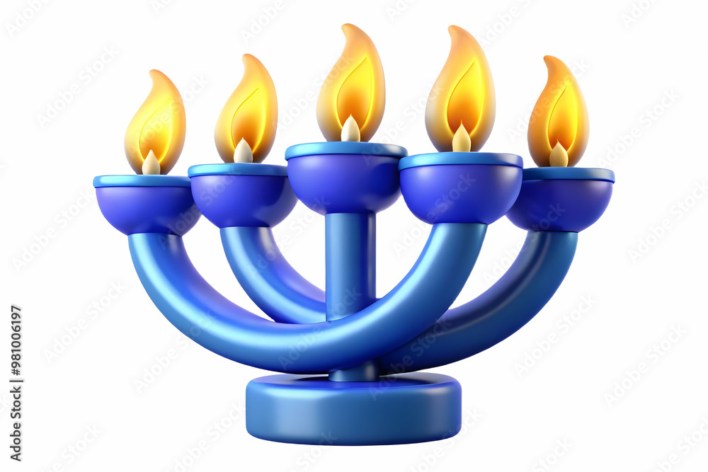 Futuristic Digital Art of a Glowing Menorah with Abstract Candle Flames - Perfect for Hanukkah-Themed E-commerce Banners Futuristic Digital Art of a Glowing Menorah with Abstract Candle Flames - Perfect for Hanukkah-Themed E-commerce Banners