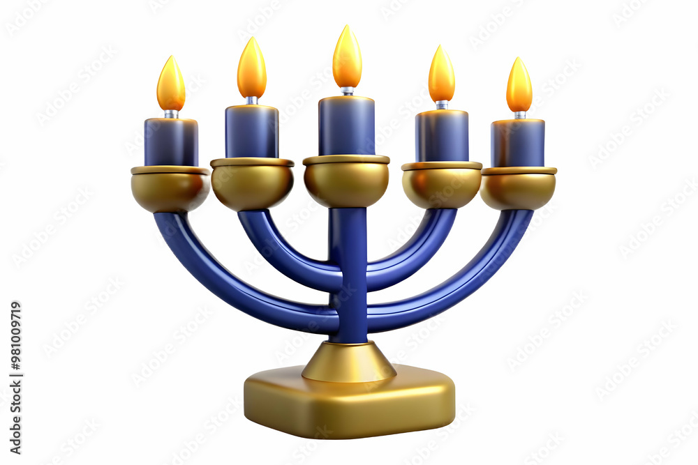 3D Glossy Hanukkah Menorah with Glowing Candles on Dark Background, Ample Copy Space for Promotion, Traditional Elegance with Modern Shine 3D Glossy Hanukkah Menorah with Glowing Candles on Dark Background, Ample Copy Space for Promotion, Traditional Elegance with Modern Shine