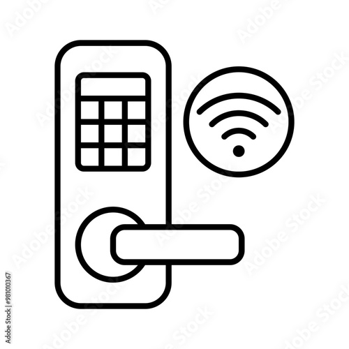 smart door icon