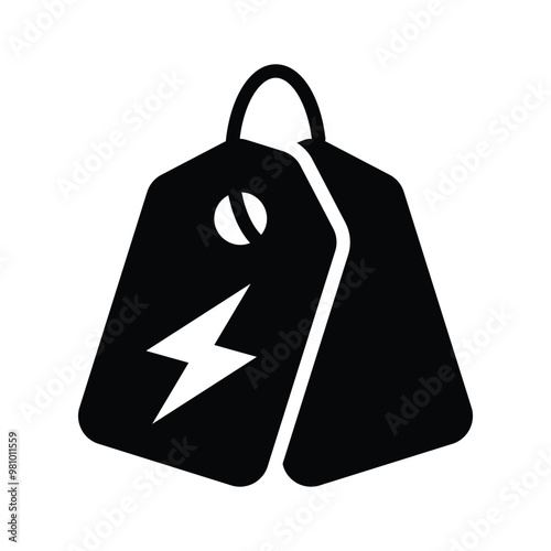 Flash sale icon, ideal for urgent discounts and time-limited offers