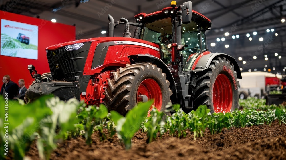 Agricultural machinery exhibition showcasing the latest innovations. Agricultural machinery exhibition showcasing the latest innovations.