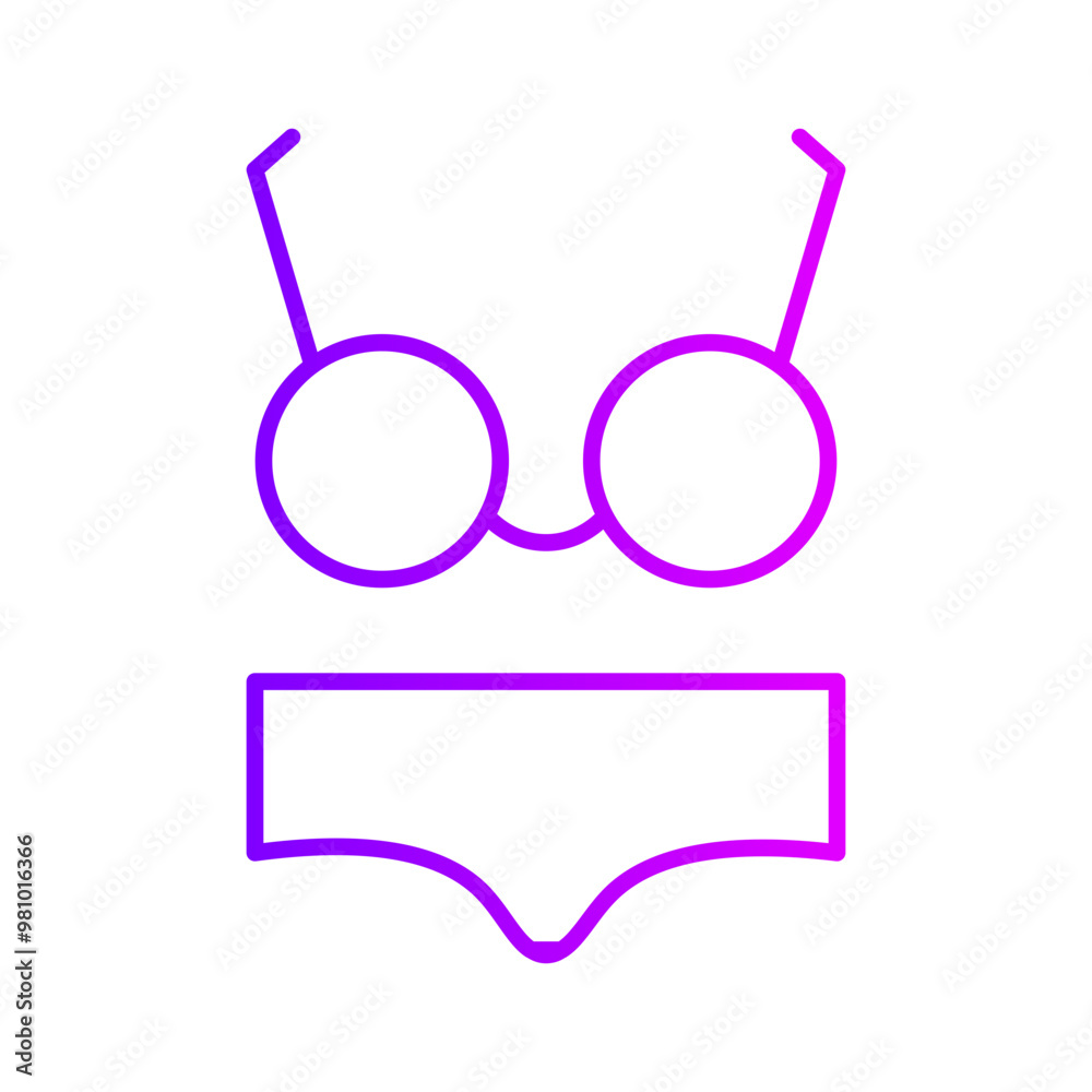 lady gradient icon lady gradient icon