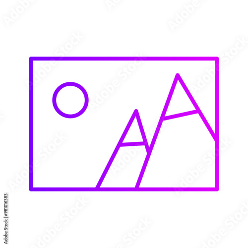 photo gradient icon
