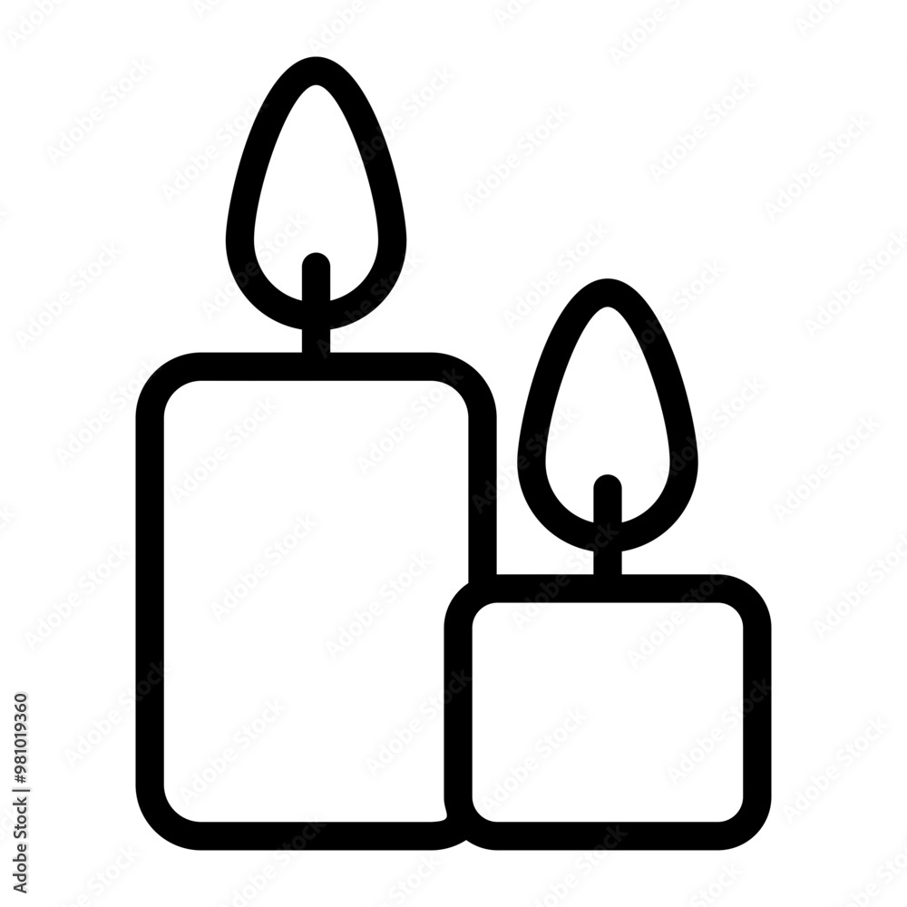 Obraz premium candles