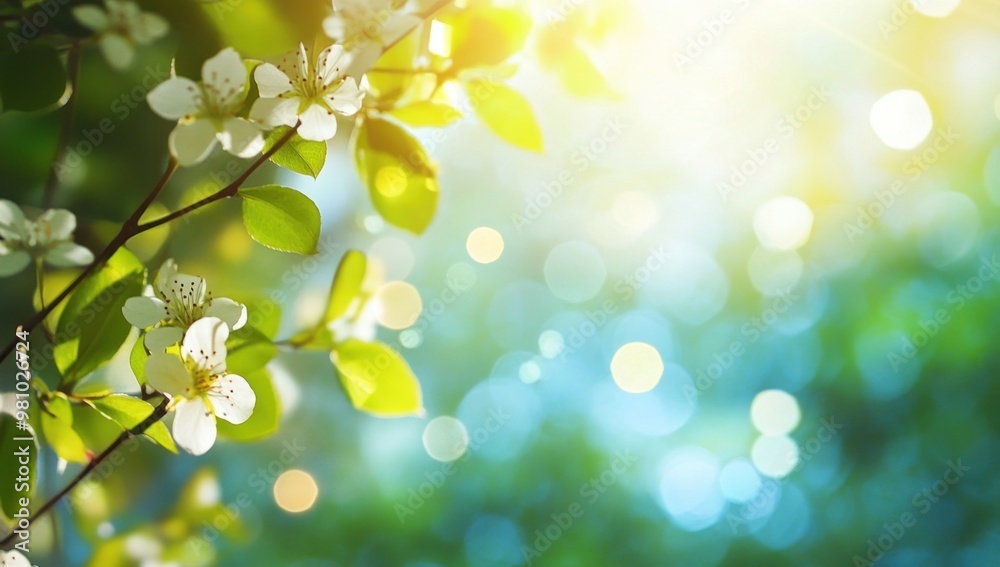 Spring Blossoms and Sunlight Spring Blossoms and Sunlight