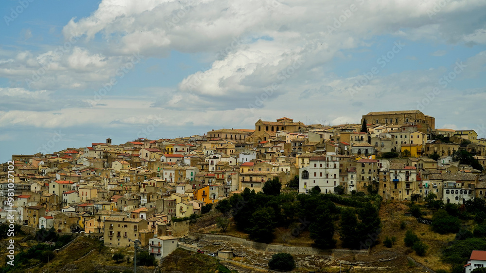 Fototapeta premium Tricarico,Matera,Basilicata,Italy