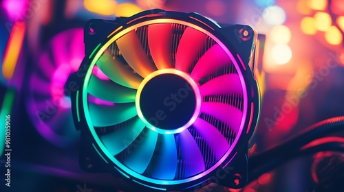 RGB Computer Fan photo