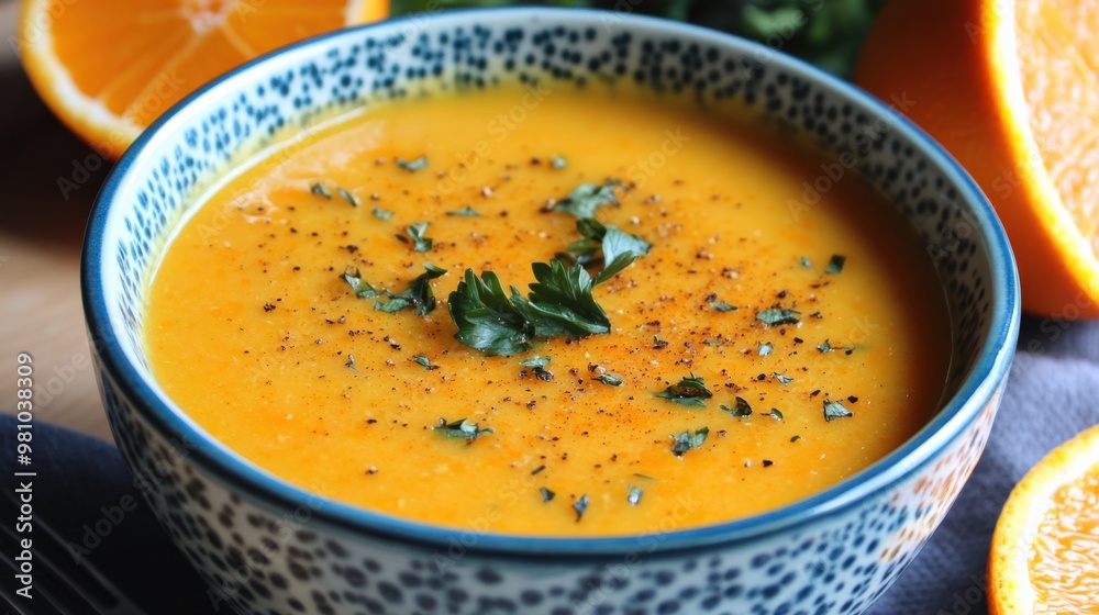 Orange Soup: A Spicy Carrot and Orange Vegetable Delight for Healthy Eating Orange Soup: A Spicy Carrot and Orange Vegetable Delight for Healthy Eating