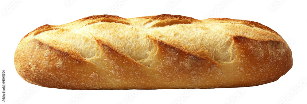 Golden Brown French Baguette Bread with Crusty Texture Golden Brown French Baguette Bread with Crusty Texture