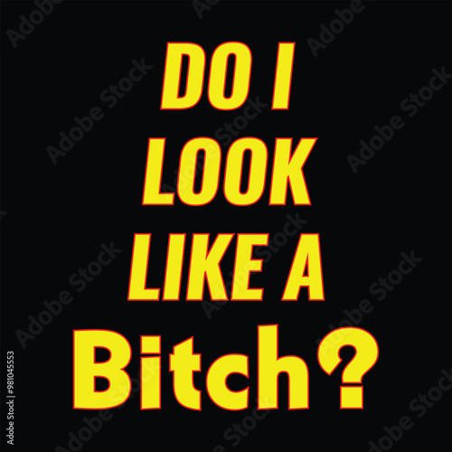Funny Tshirt Typography Design