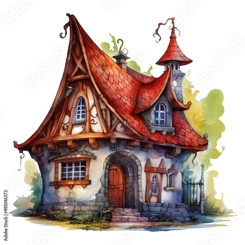 The Evil Witch's House illustration 