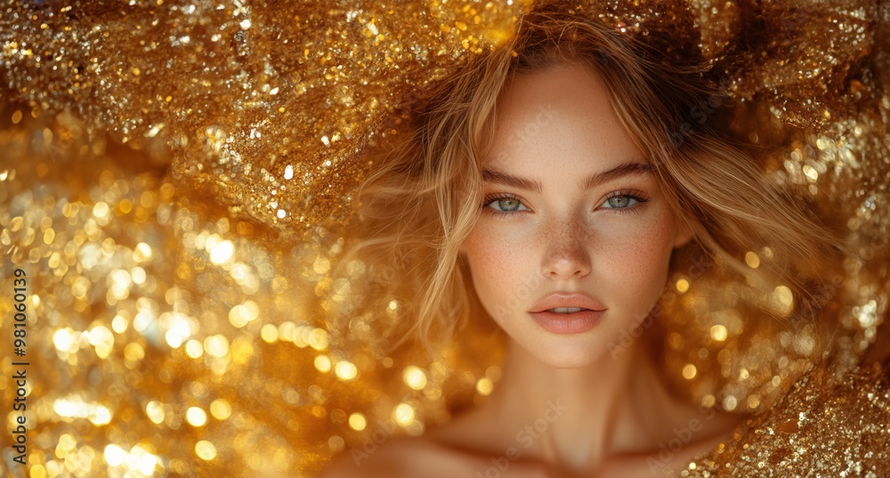 a stunningly beautiful woman in a gorgeous gold dress. gorgeous portrait woman in a luxurious golden dress. copy space. a stunningly beautiful woman in a gorgeous gold dress. gorgeous portrait woman in a luxurious golden dress. copy space.