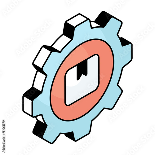 Trendy design icon of parcel management 