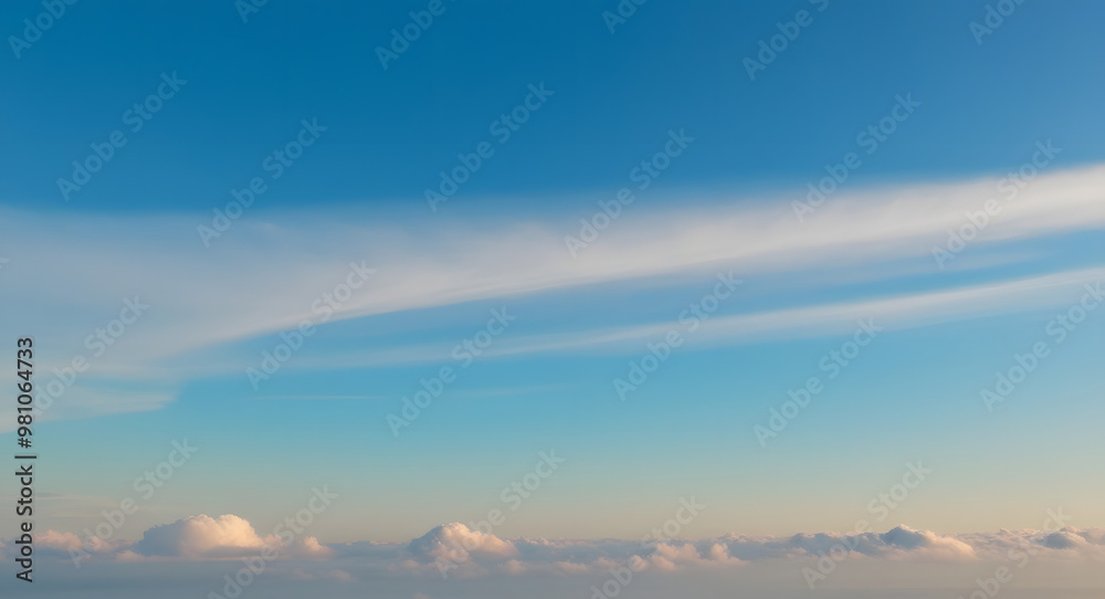 Fototapeta premium blue sky with clouds