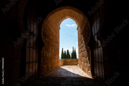 Fortaleza de la Mota, Alcalá la Real, Jaén, España