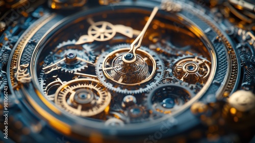 Intricate Watch Mechanism