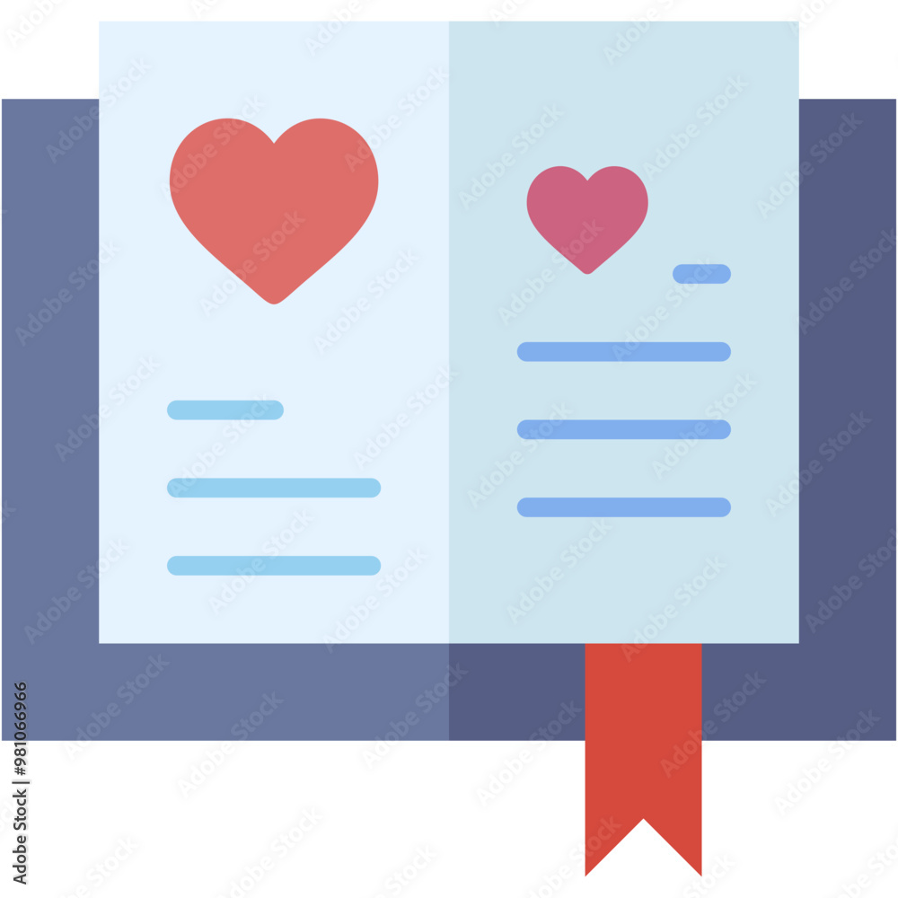 open book, love book, heart , love and romance, miscellaneous, valentines day, valentine Icon open book, love book, heart , love and romance, miscellaneous, valentines day, valentine Icon