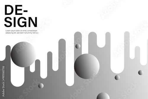 abstract banner color flayer background template