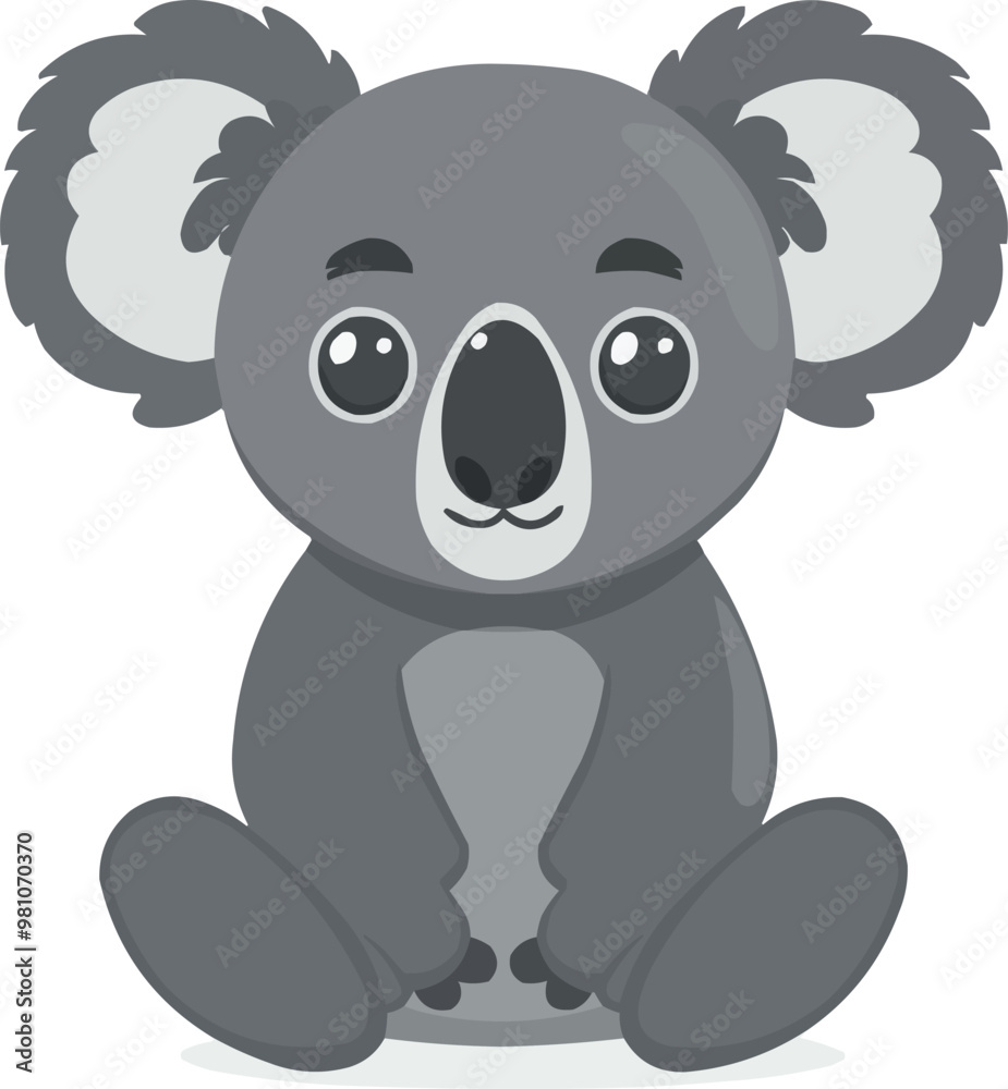 Cute koalas and eucalyptus seamless pattern background, adorable animals and Australian flora, vector pattern. Cute koalas and eucalyptus seamless pattern background, adorable animals and Australian flora, vector pattern.