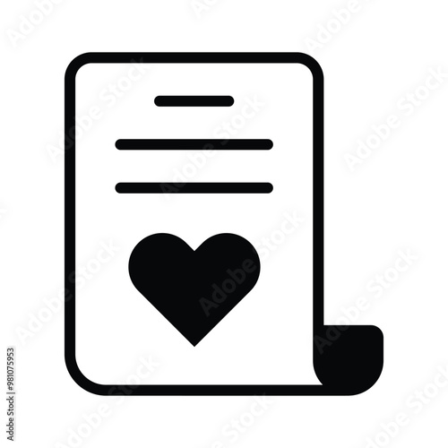 Icon for sending warm greetings and wishes