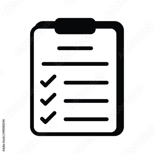 Wallpaper Mural Organize tasks with this checklist icon for task management Torontodigital.ca