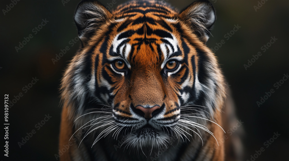 Fototapeta premium A majestic tiger