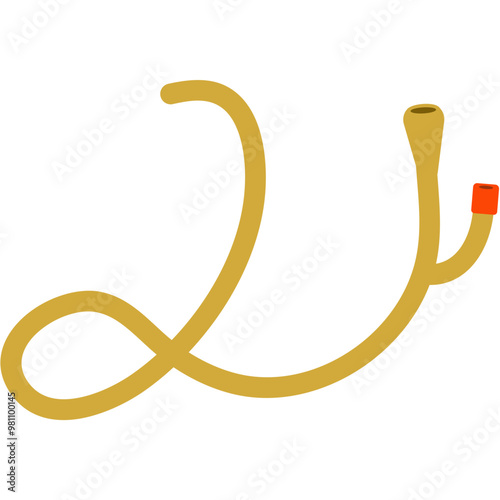 Urinary Catheter Illustration