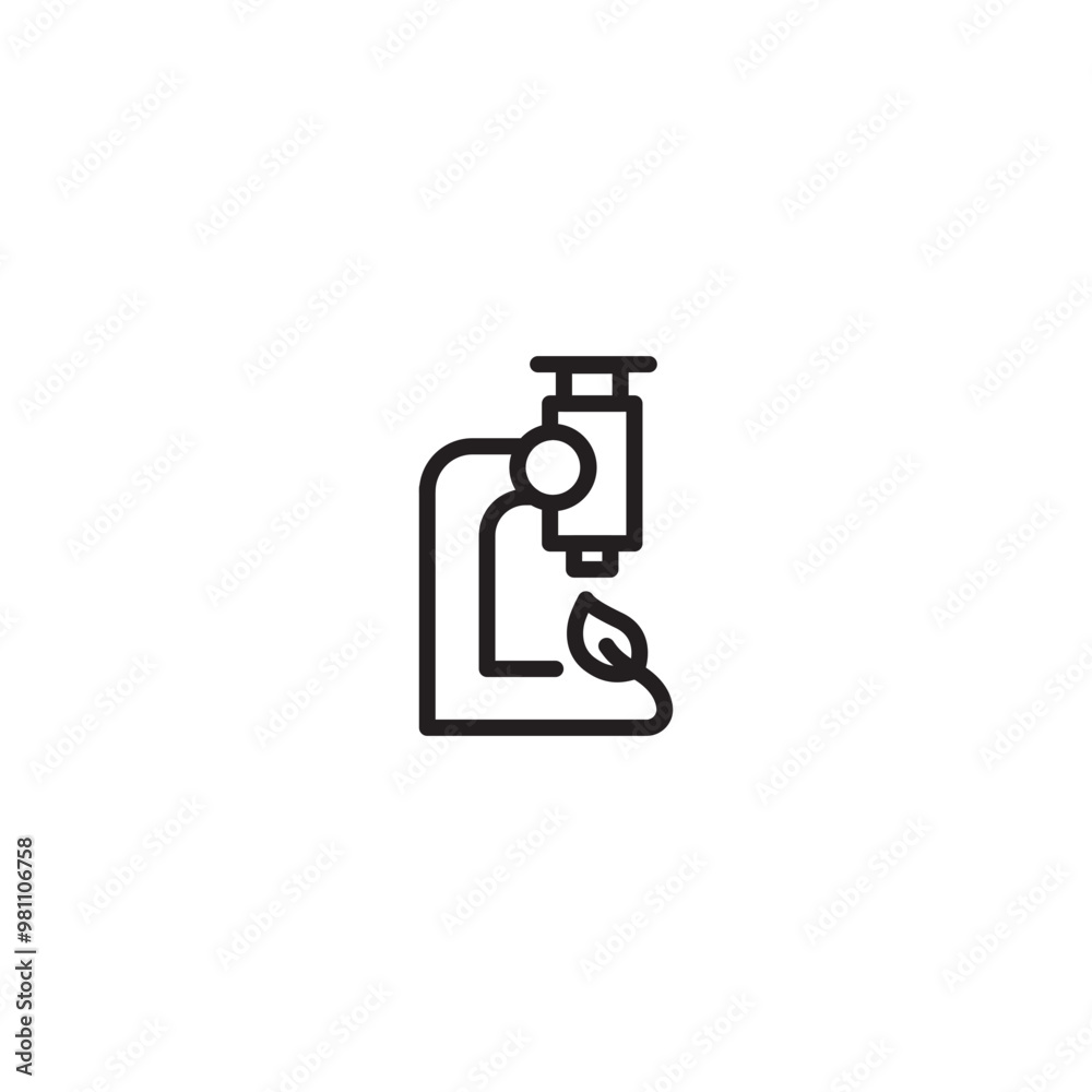 Microscope icon or logo isolated sign symbol vector. Microscope biology icon. Editable icon. Microscope icon or logo isolated sign symbol vector. Microscope biology icon. Editable icon.