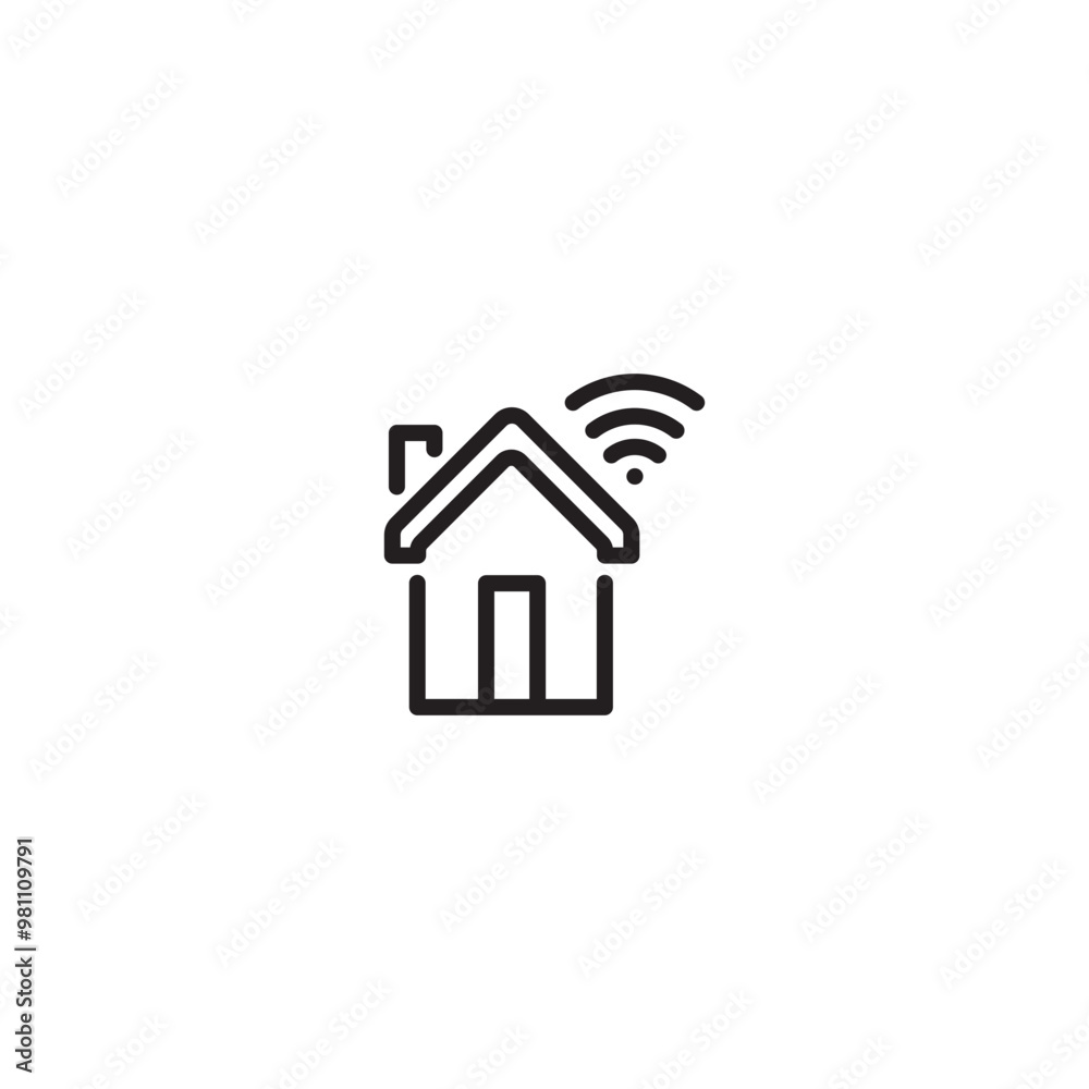 Home sign. Symbol of house. simple modern digital technology flat design. Editable icon. Home sign. Symbol of house. simple modern digital technology flat design. Editable icon.
