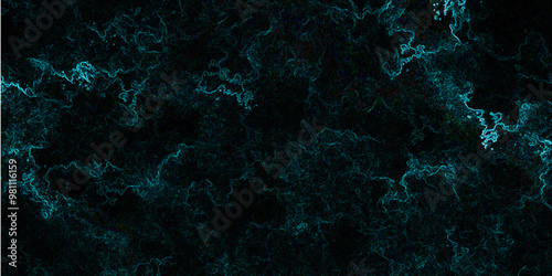 Scattered heavy dark green jade colored texture grunge texture on a dark sky surface lightning abstract background. Abstract background with dark jade rough grainy stone or concrete wall texture.