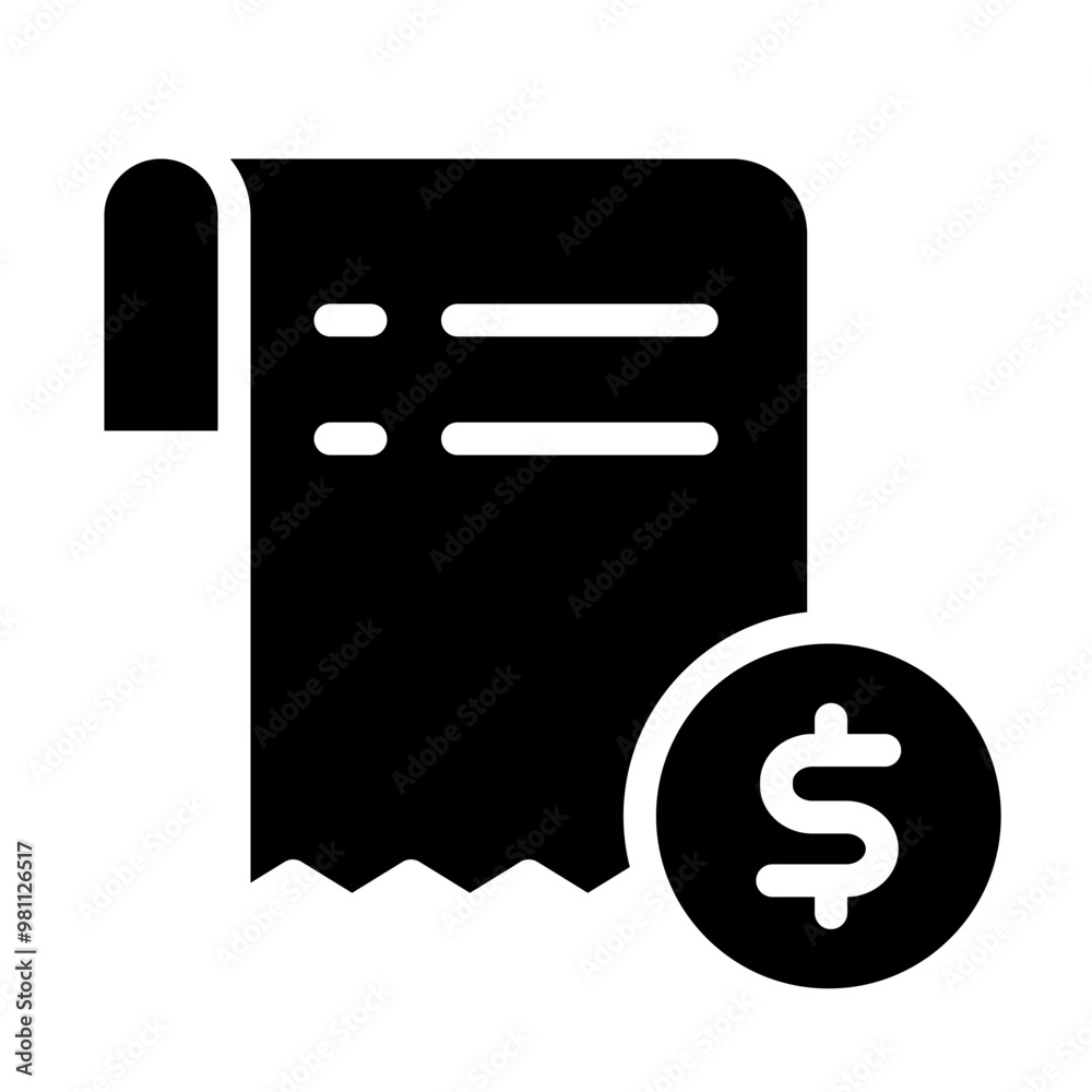 Invoice icon, Bussines, Payment, paycheck Invoice icon, Bussines, Payment, paycheck