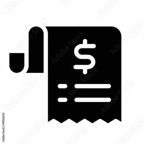 Invoice icon, Bussines, Payment, paycheck