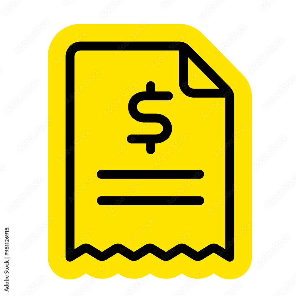 Invoice icon, Bussines, Payment, paycheck Invoice icon, Bussines, Payment, paycheck