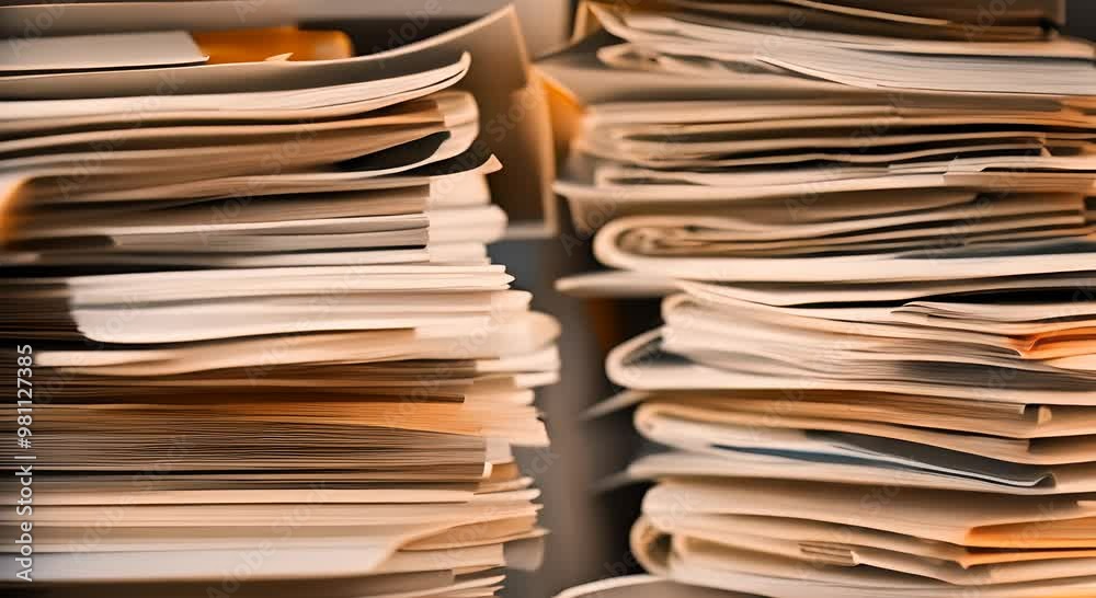 stack of magazines