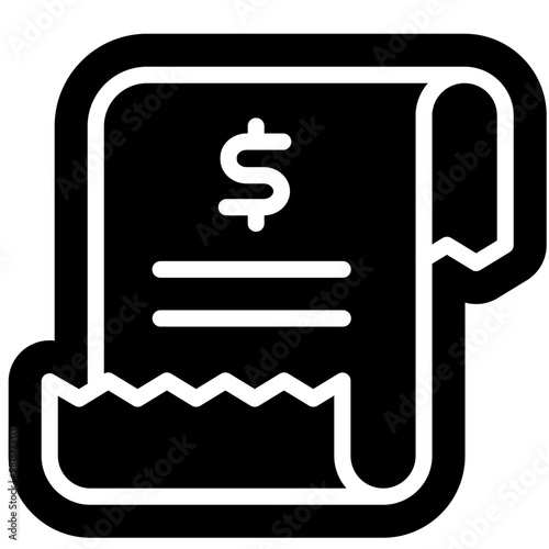 Invoice icon, Bussines, Payment, paycheck