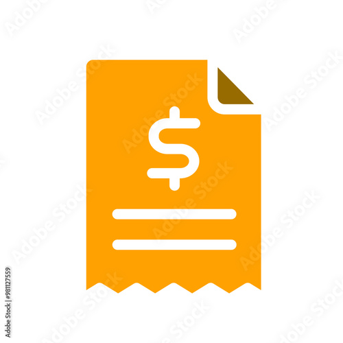 Invoice icon, Bussines, Payment, paycheck