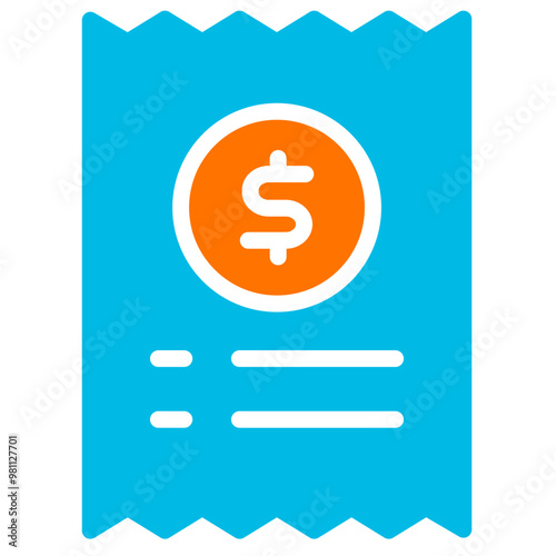 Invoice icon, Bussines, Payment, paycheck