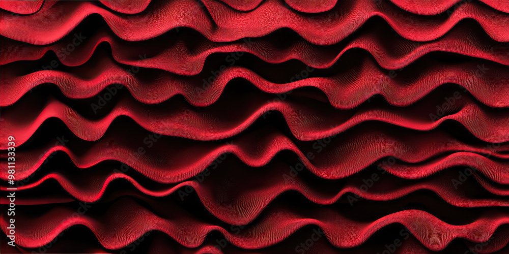 Abstract layers of silk folded drapery background. Levitating cloth design. 3d render illustration style. Abstract layers of silk folded drapery background. Levitating cloth design. 3d render illustration style.