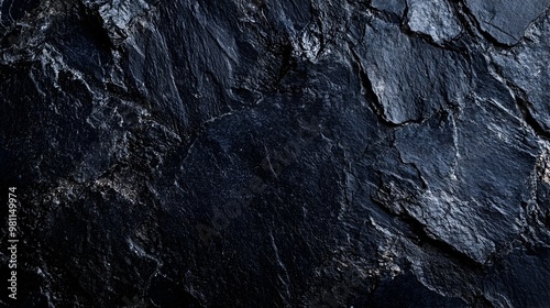 Dramatic Dark Textured Rock Stone Surface Abstract Background Concept