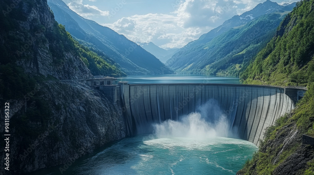 Hydro energy generation from a small dam, a renewable and sustainable alternative energy source Hydro energy generation from a small dam, a renewable and sustainable alternative energy source